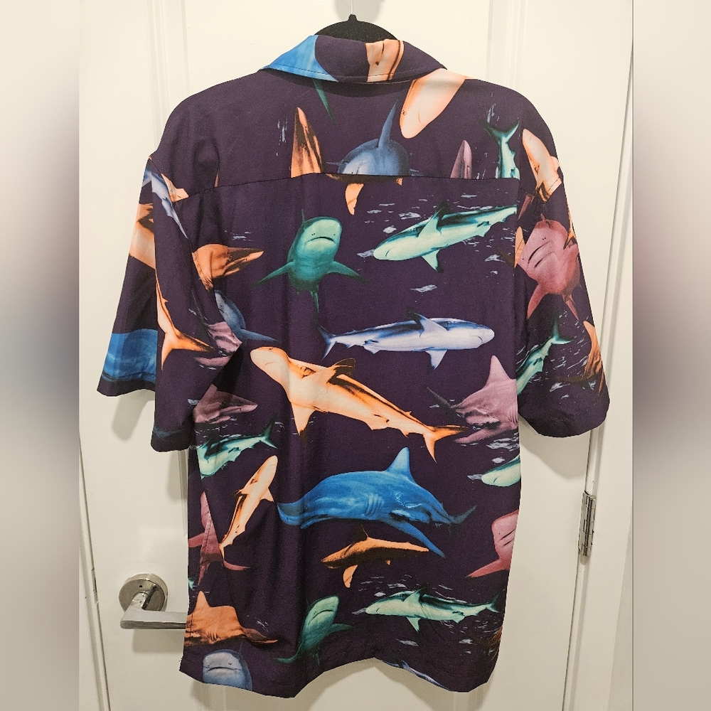 Shark Button Up - Picture 3 of 3